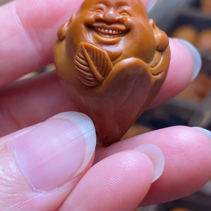 手串/手链橄榄核2.3 包衣弥勒佛