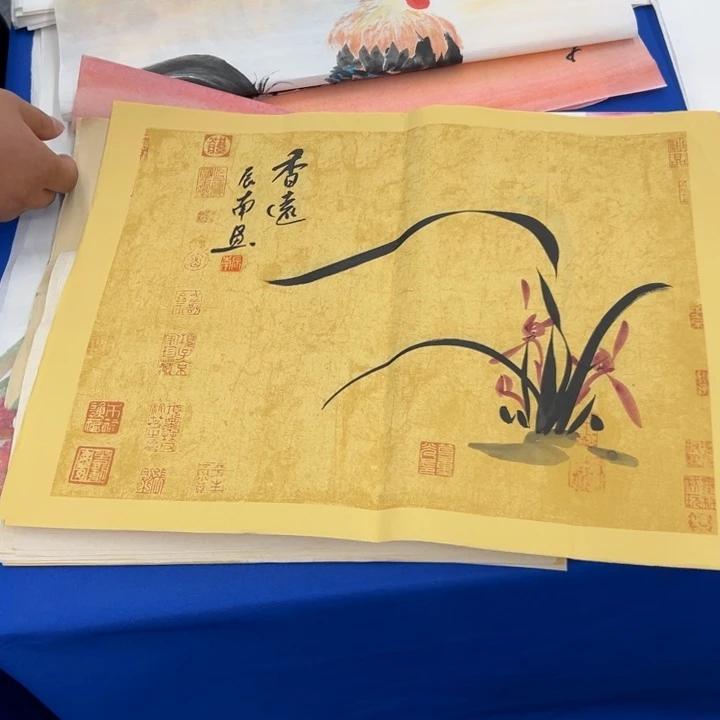 国画绘画作品请欣赏展示