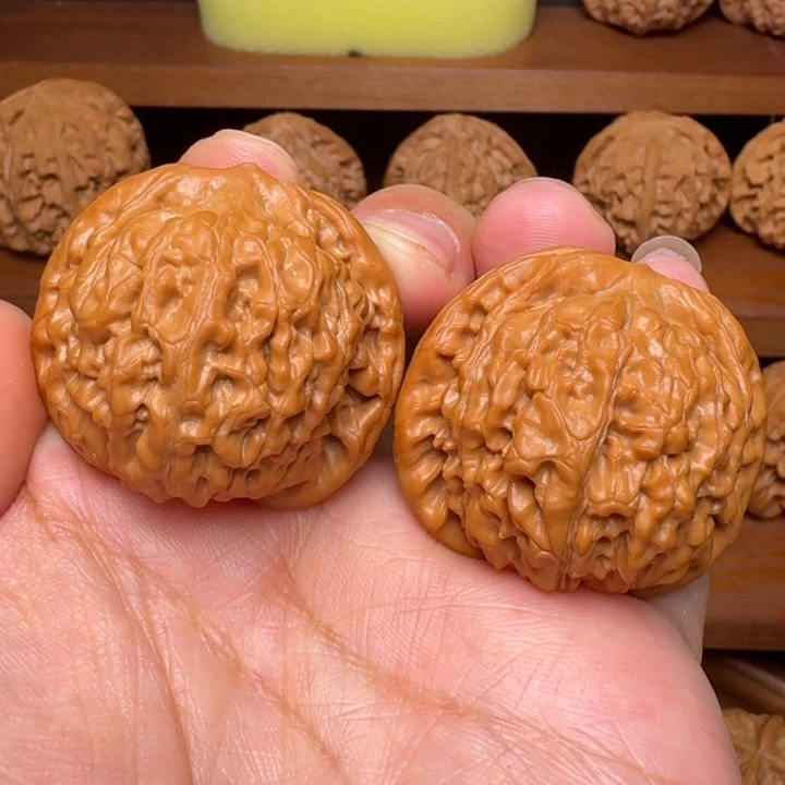 把件文玩核桃莲花