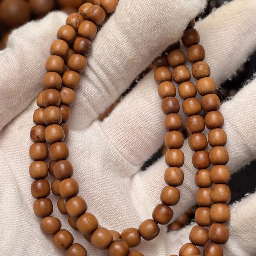 檀香木手串/手链迈索尔老山檀05/108瑕福利