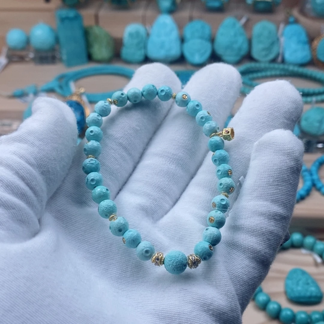 绿松石未镶嵌珠宝奇石