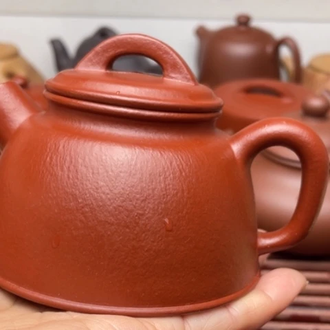 紫砂茶壶向*方紫砂壶全手工
