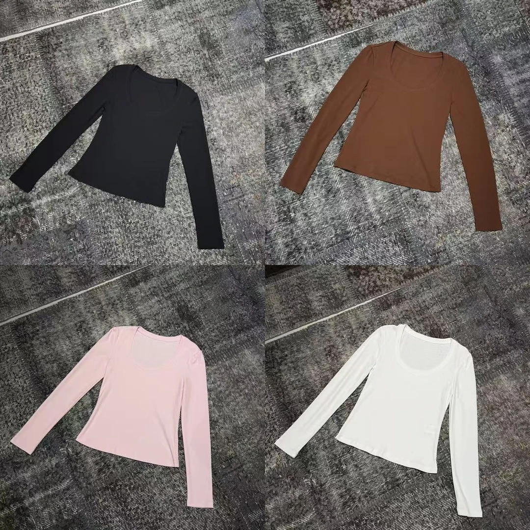 ARMS WELL王囡囡 黑/白/粉/咖大领子简约纯色长袖上衣 L178