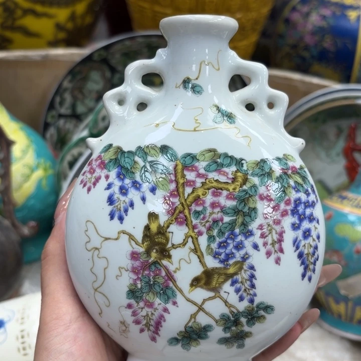 瓷片瓷器摆件瓷器摆件