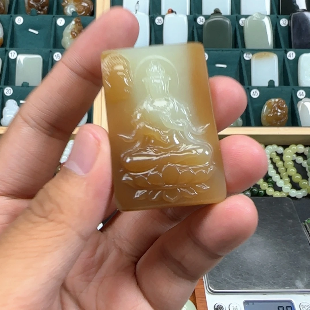 未镶嵌和田玉挂件
