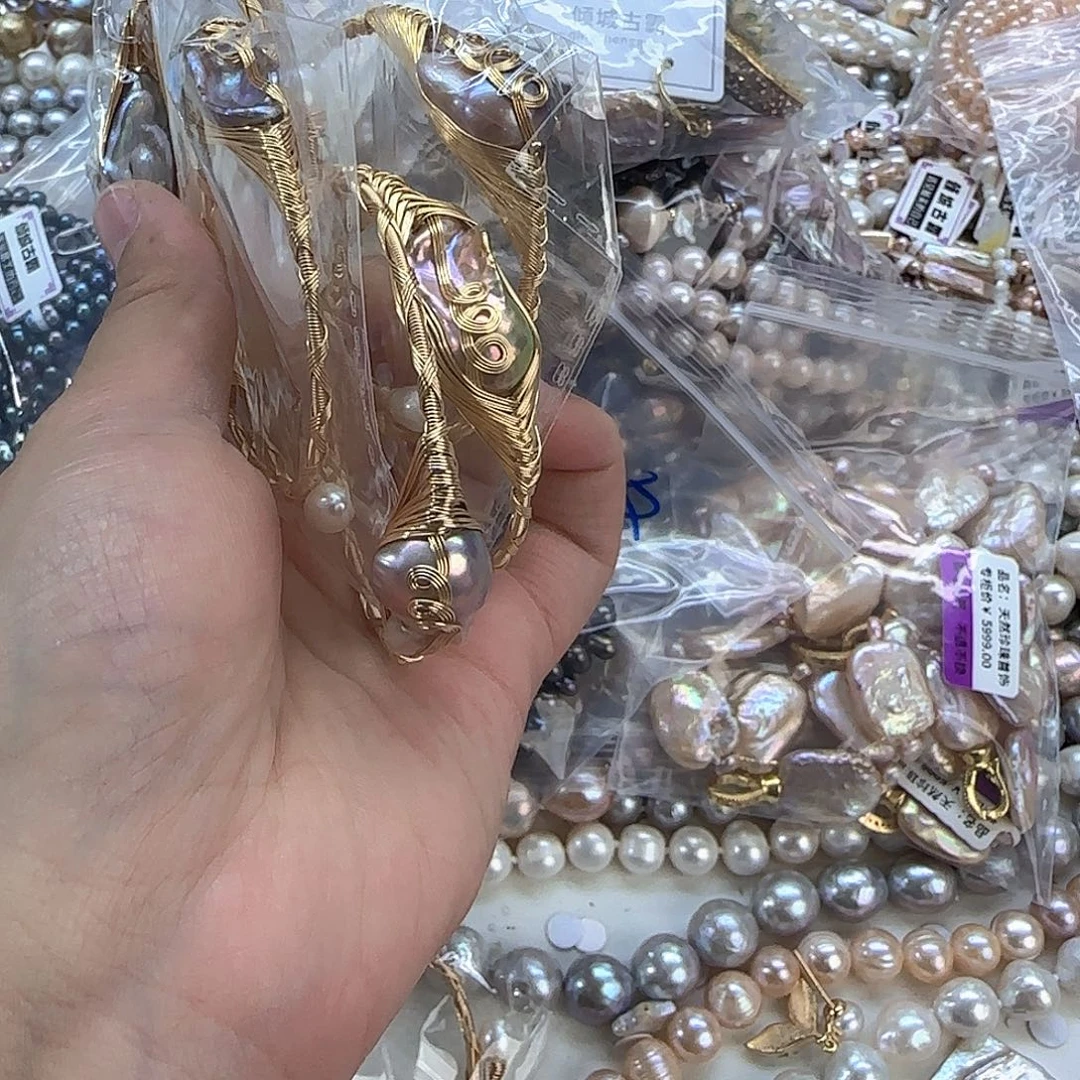 未镶嵌定制项链多样性发货发其一692淡水珍珠