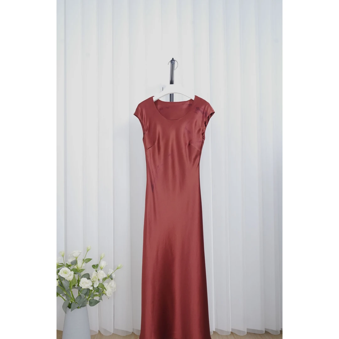 2025文哥工作室新品春季女装高定设计连衣裙Mook-30353