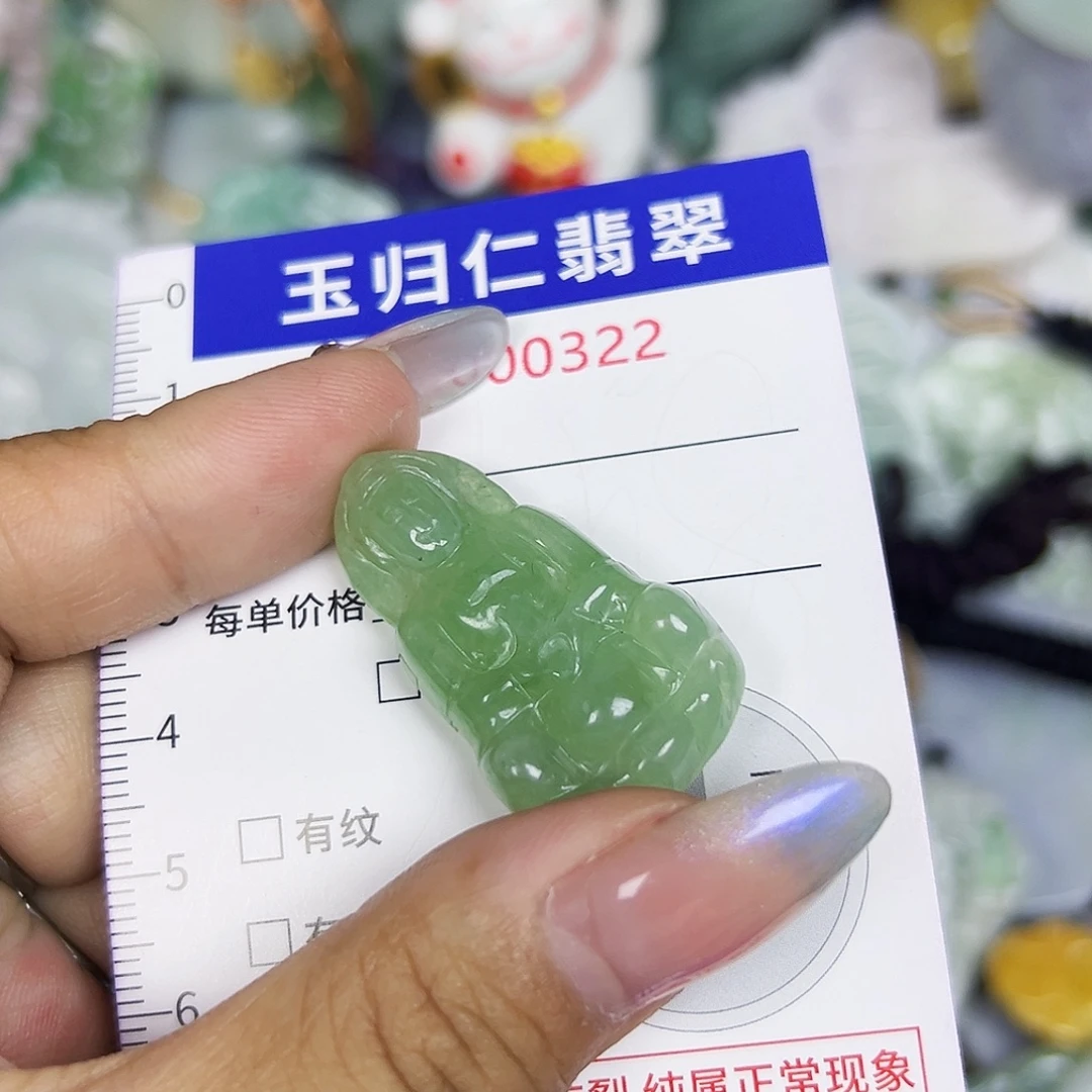 翡翠未镶嵌吊坠(不含链)211