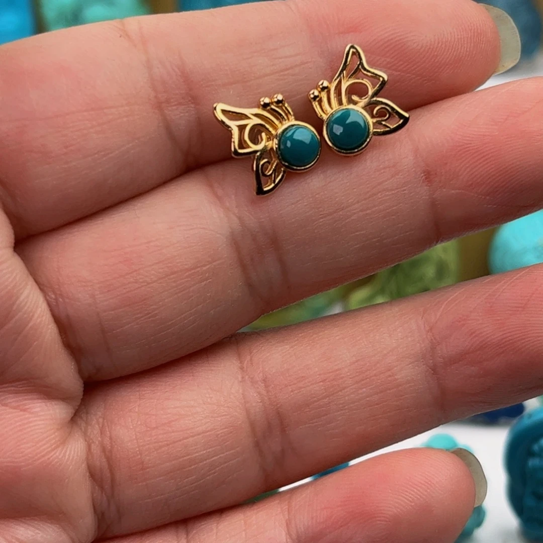 绿松石未镶嵌配饰