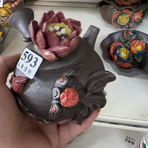 山泉造物手工制作柴烧593