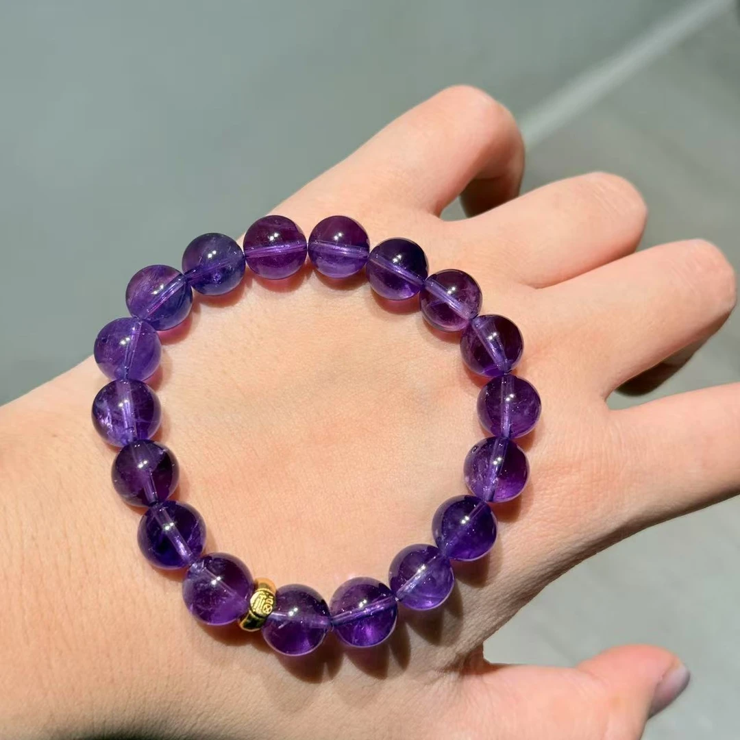 灯小炮紫水晶手串（DXP178）