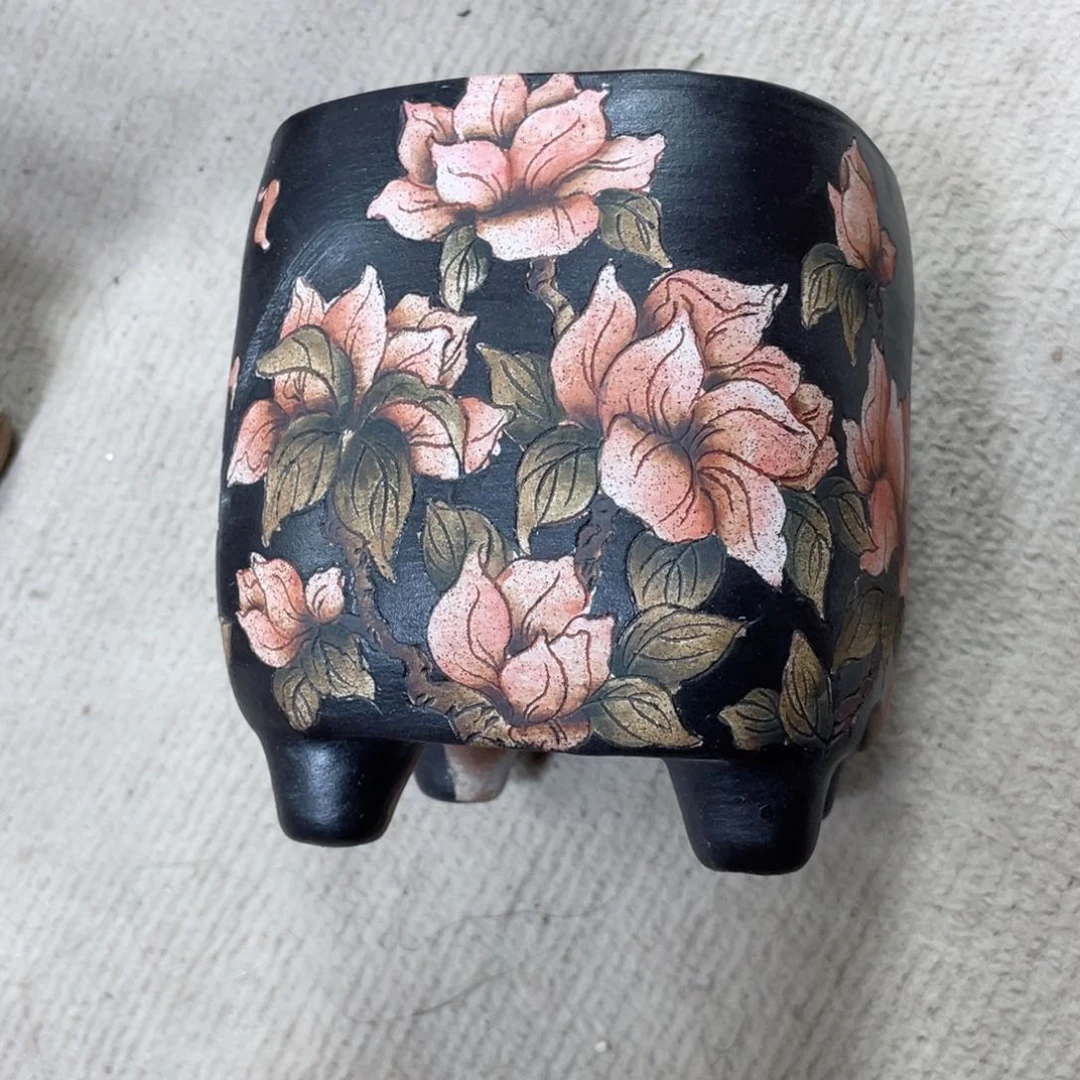 紫砂花盆风*陶瓷多肉花盆精品