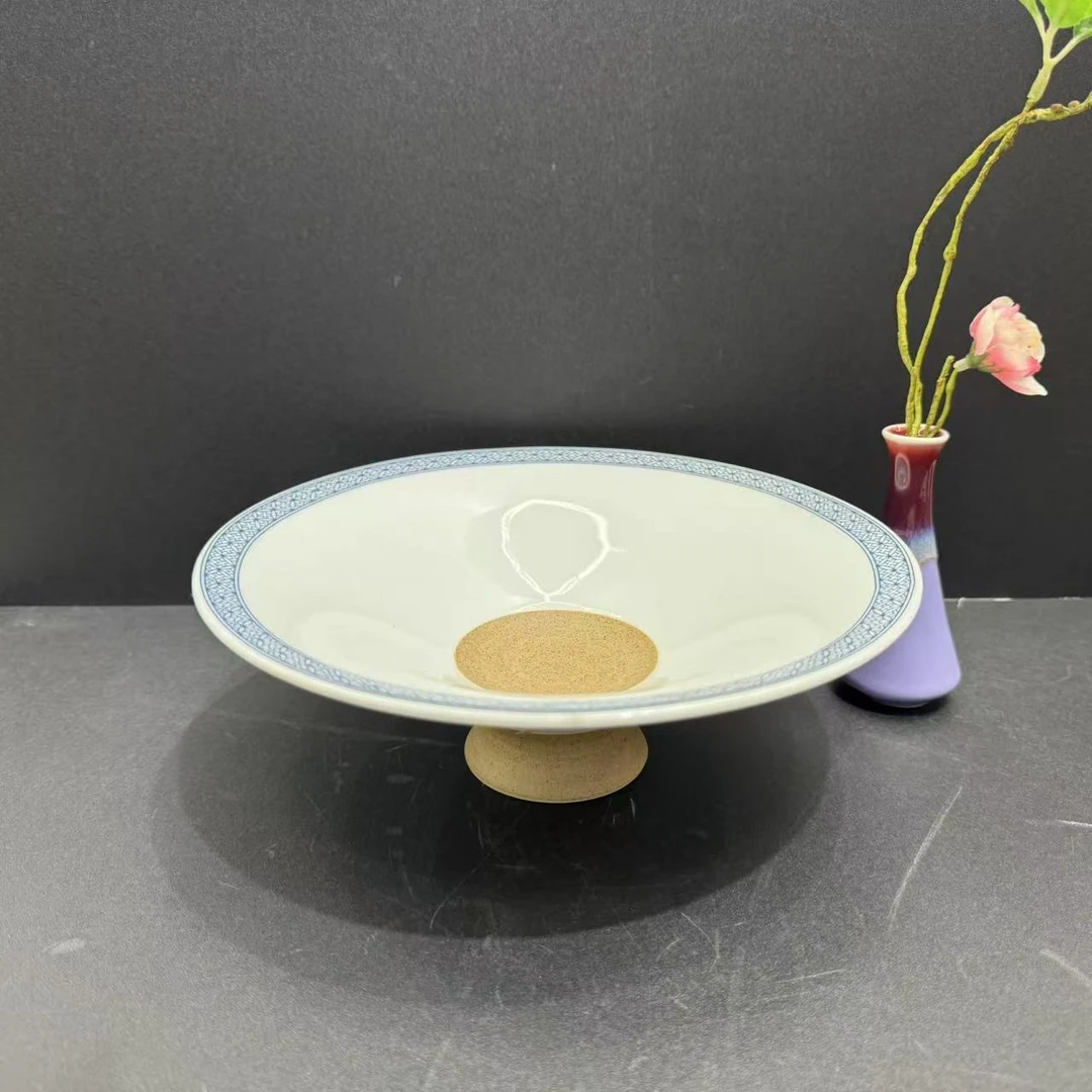 景德镇工艺高温釉下彩手工手绘斗笠碗家用餐厅餐具00047814