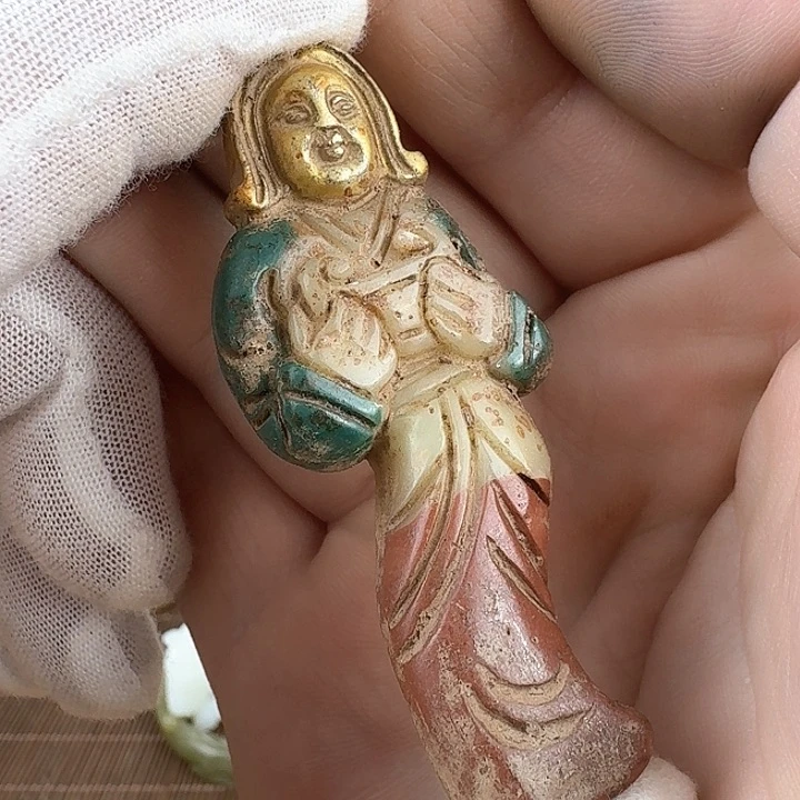 和田玉挂件未镶嵌真**存