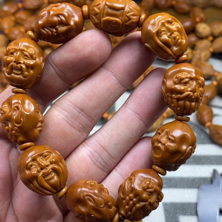 手串/手链橄榄核橄榄核雕工艺手串