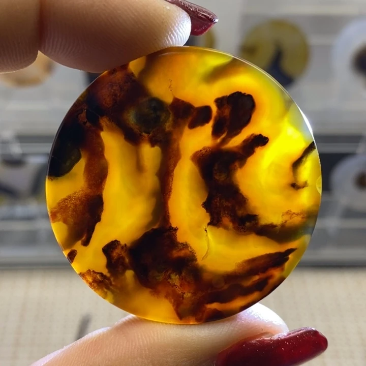 玛瑙/玉髓未镶嵌颈饰