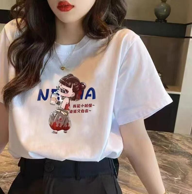 上新时尚休闲百搭夏季潮流半袖ins春夏韩版t恤