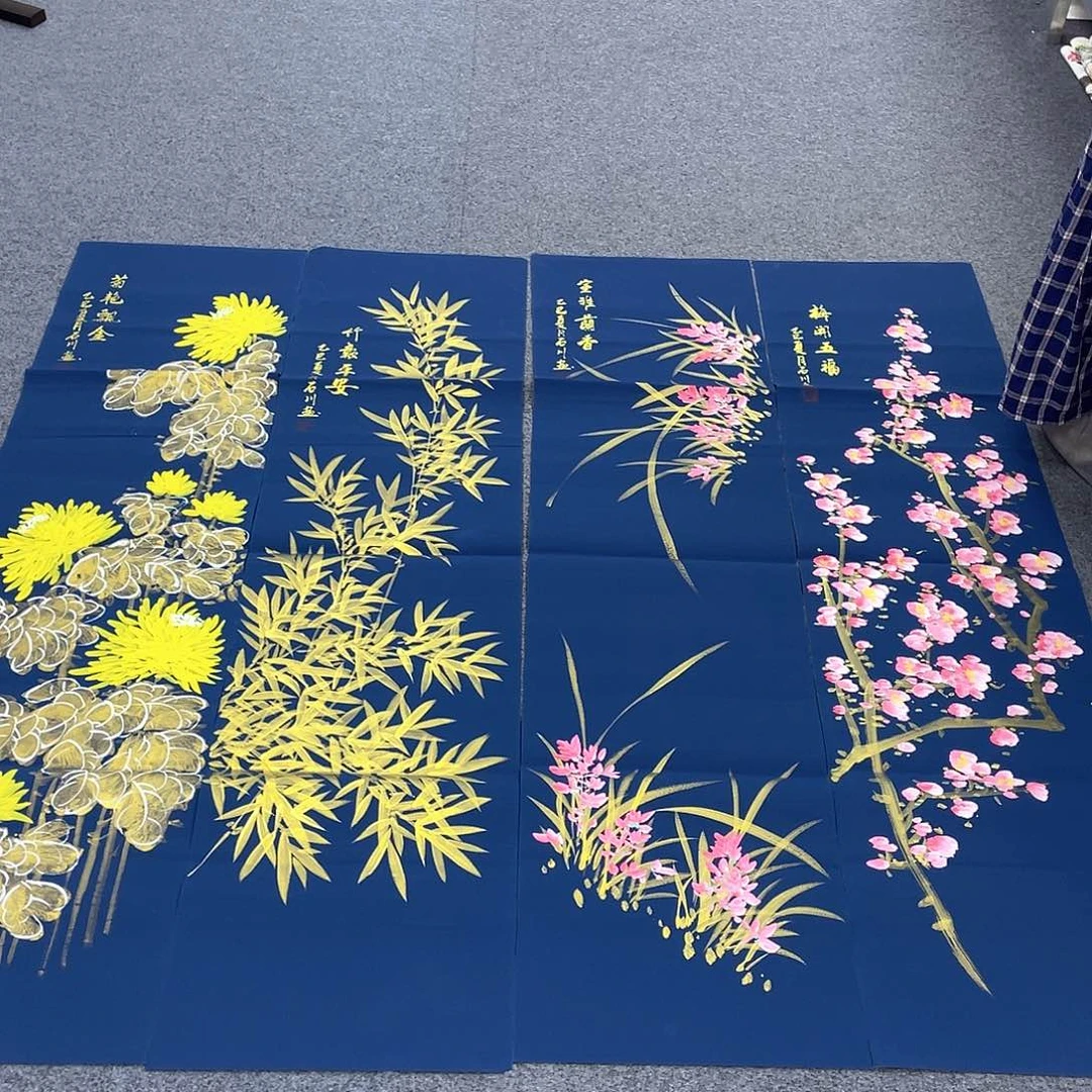 国画作品小姐姐放漏…