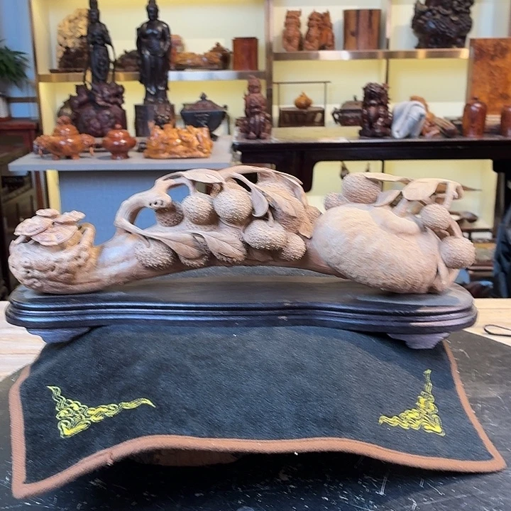 时***走紫檀木类端景台收藏