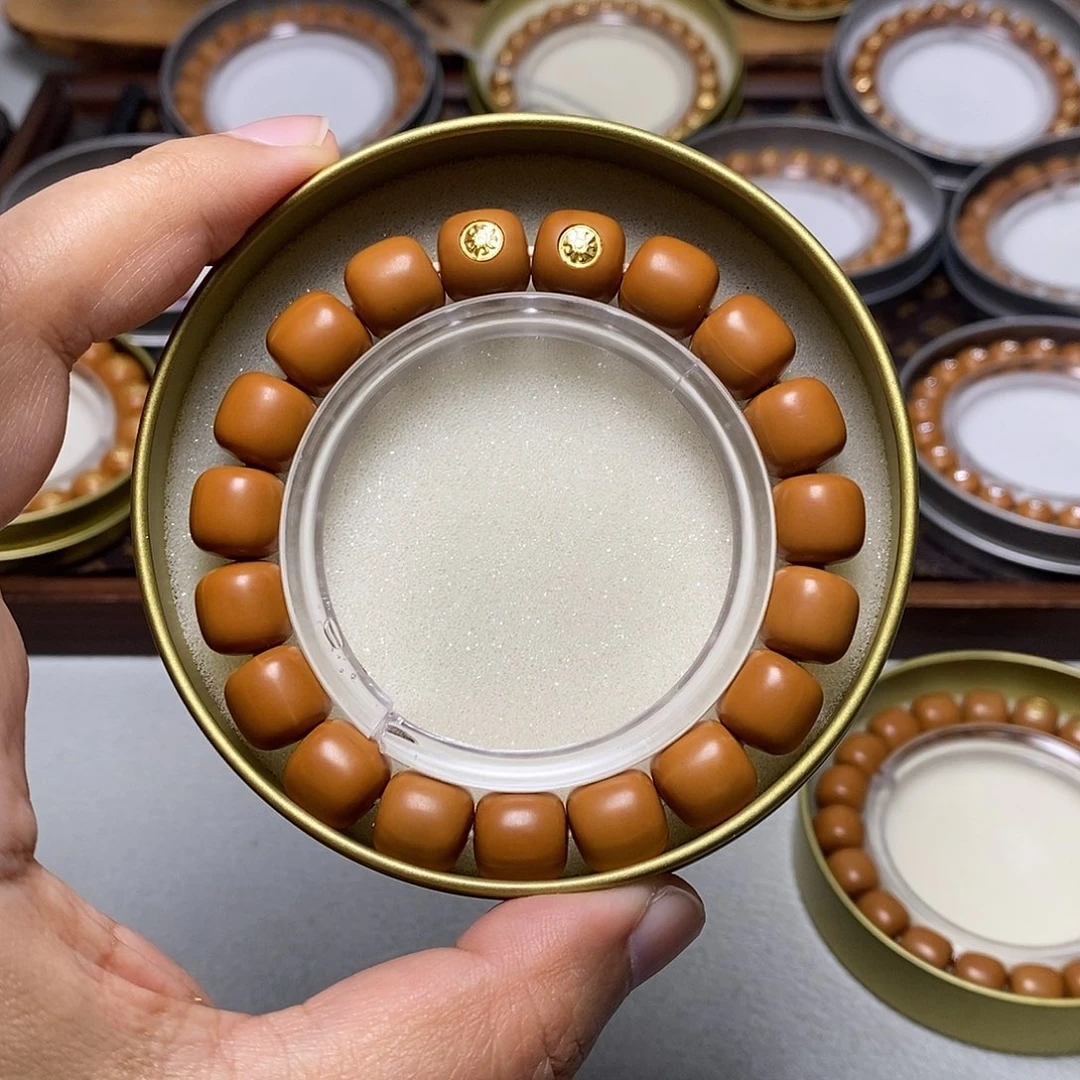 猴头核桃手串6号18k双标云天道珠老型11左右