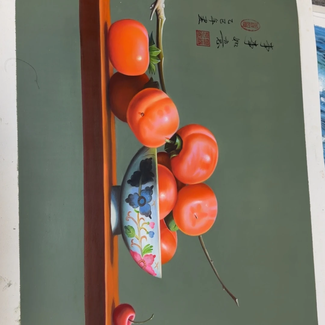 油画我的小可爱小可爱