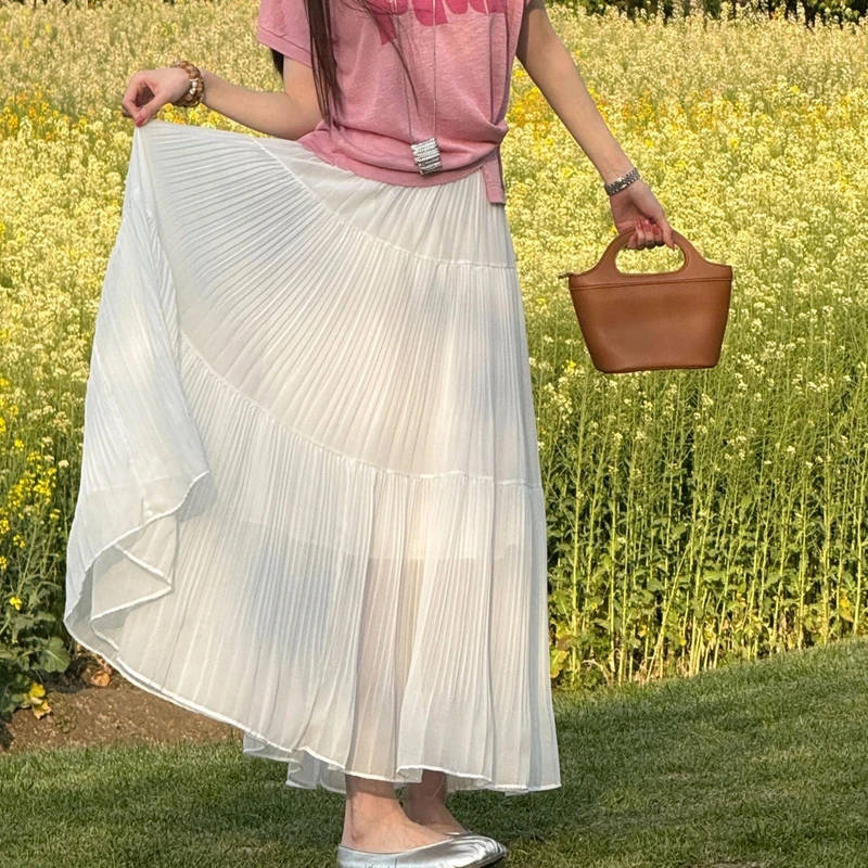 【春游大理】马克华菲女装时尚百搭春夏休闲气质半身裙F52028A514