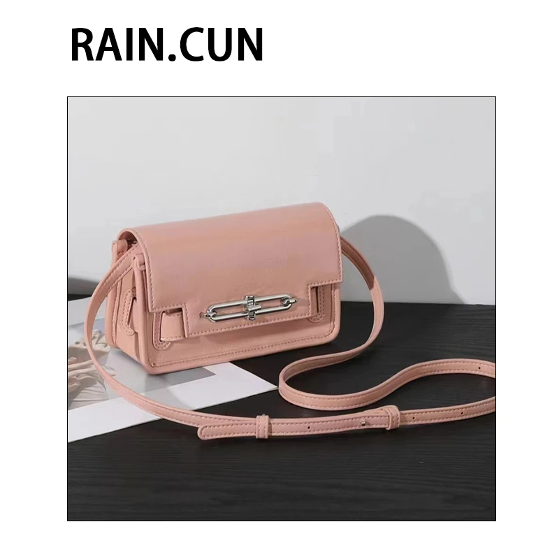 【南沙瑞熙】PL-571-粉色-RAIN.CUN轻奢小众女士包