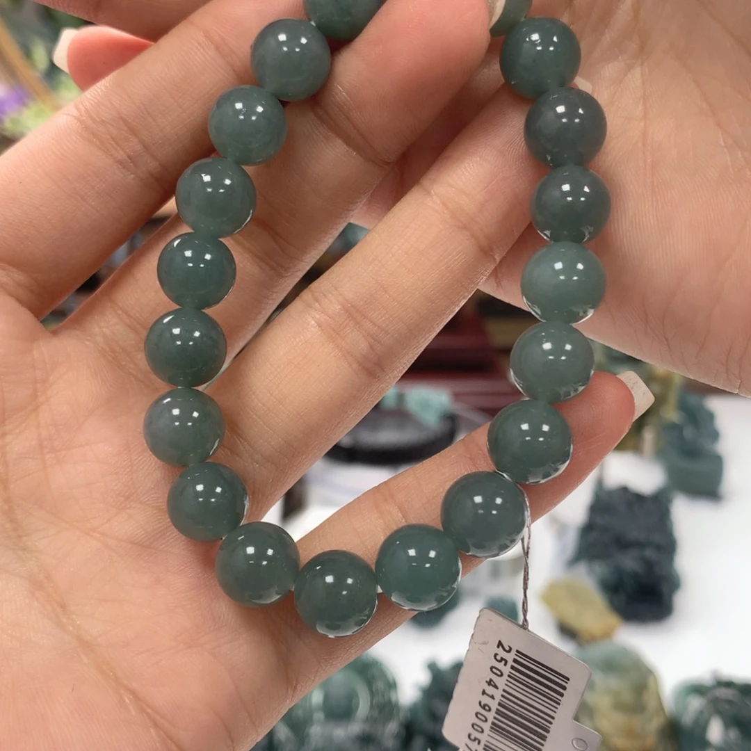颈饰未镶嵌翡翠天然翡翠