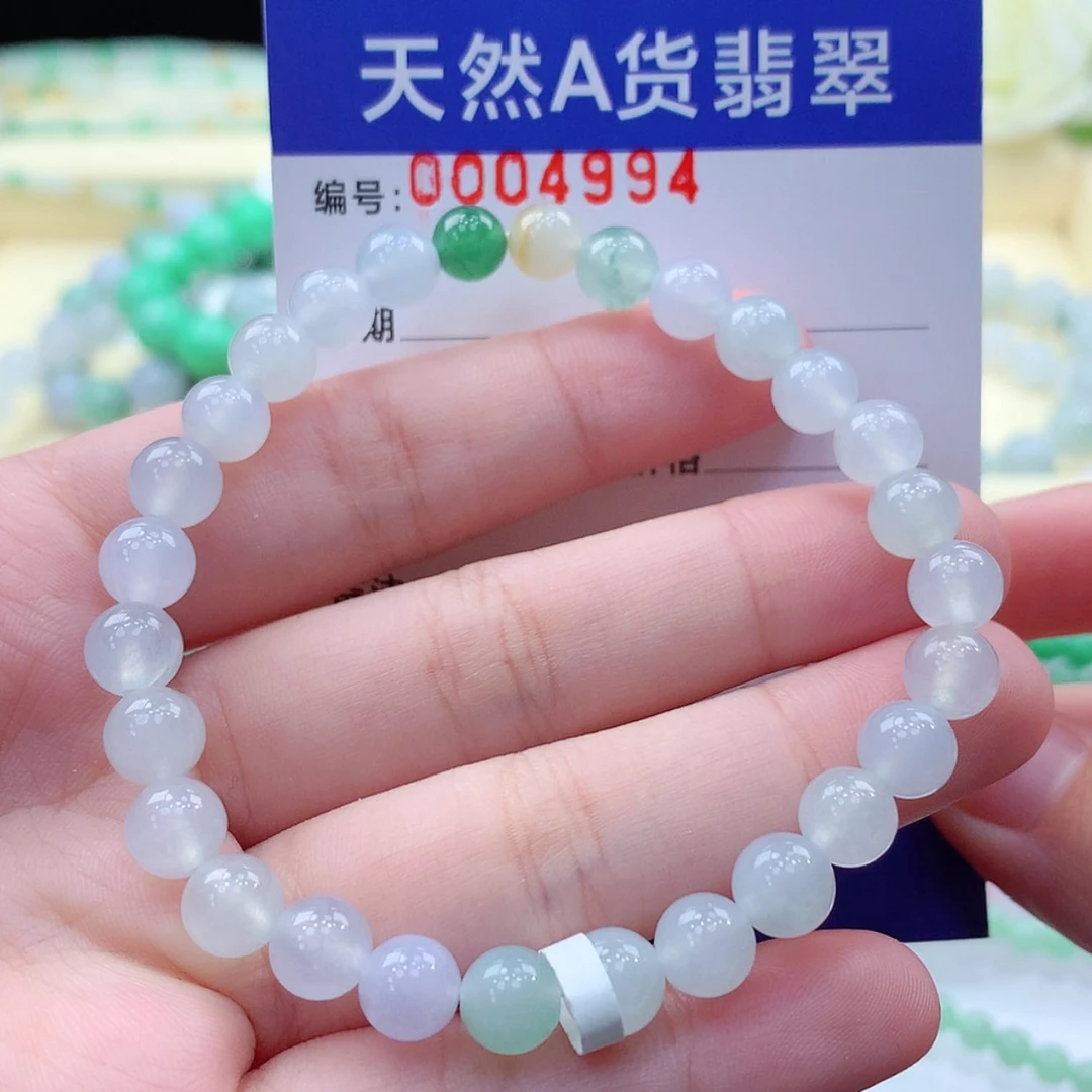 【闪购商品】翡翠毛衣链未镶嵌缅甸天然a货翡翠