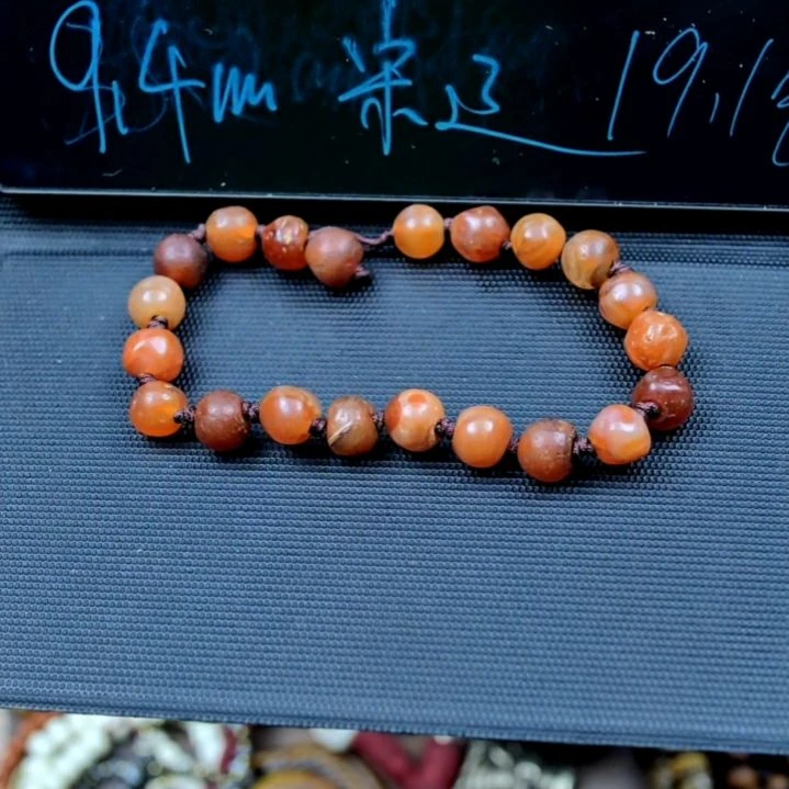 e***我玛瑙/玉髓手链未镶嵌d15n589p66y3jj2n0
