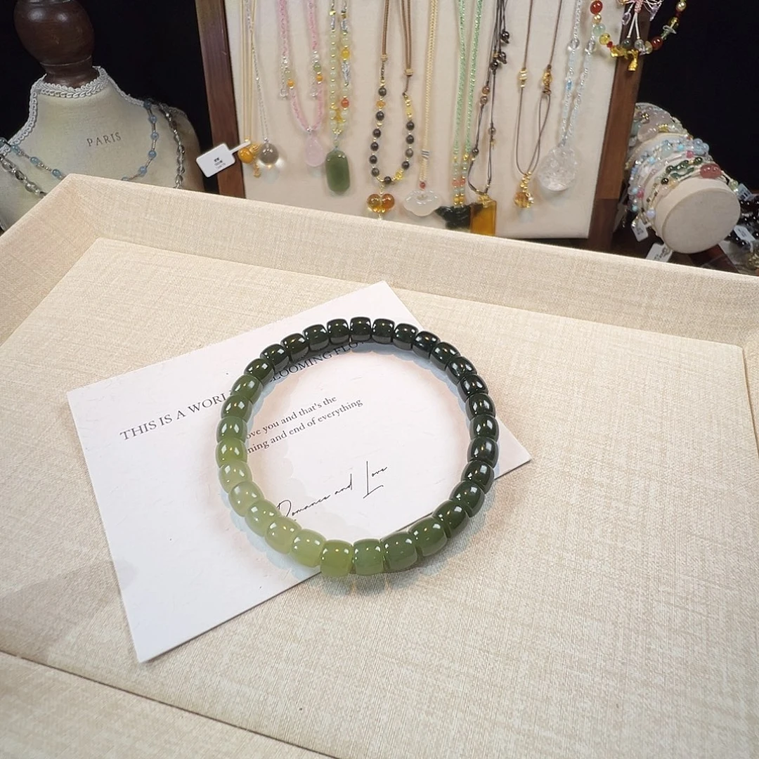 手链水晶未镶嵌渐变老型珠