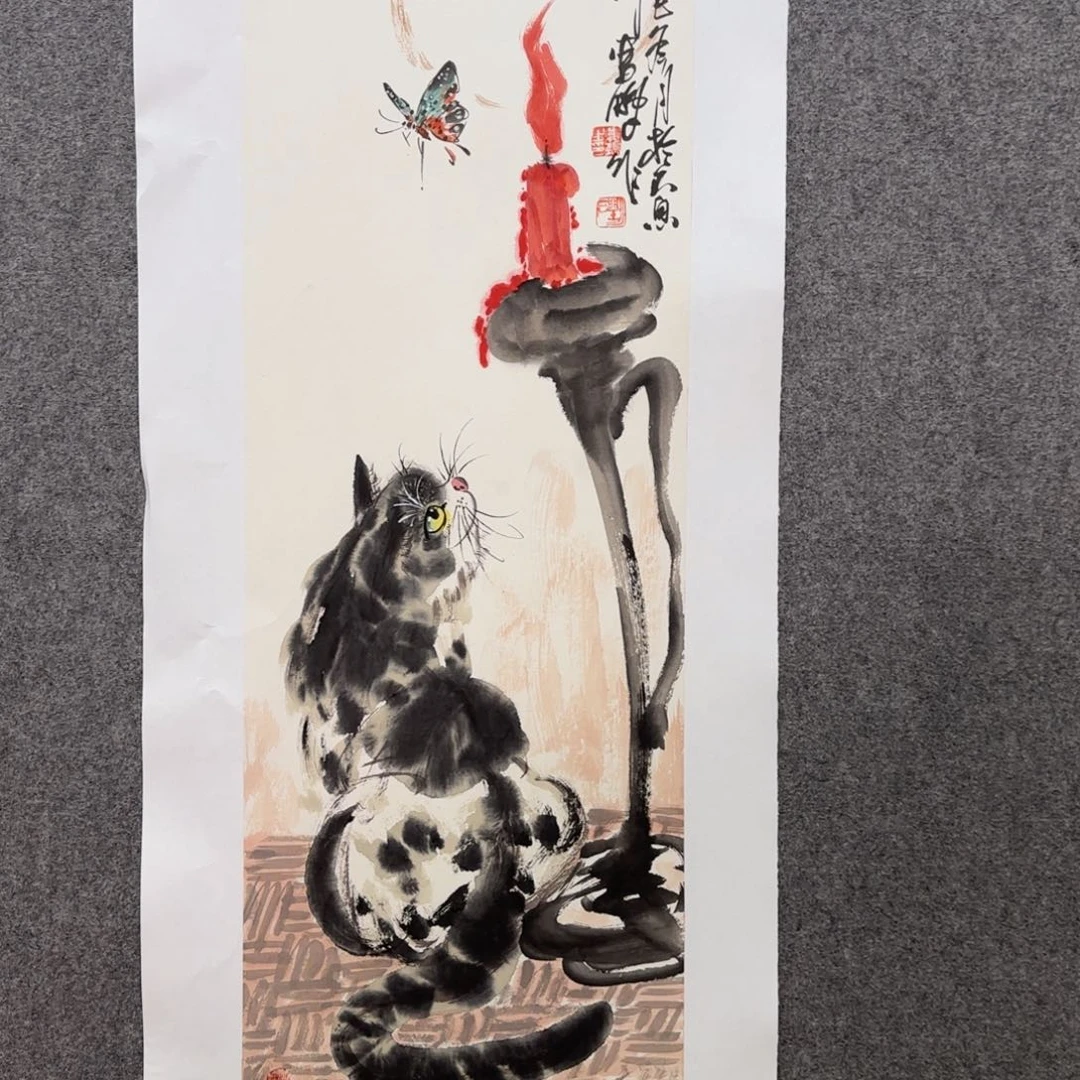 国画娄鹏老师手绘作品