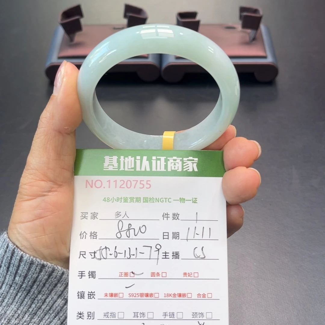 未镶嵌手镯翡翠多人