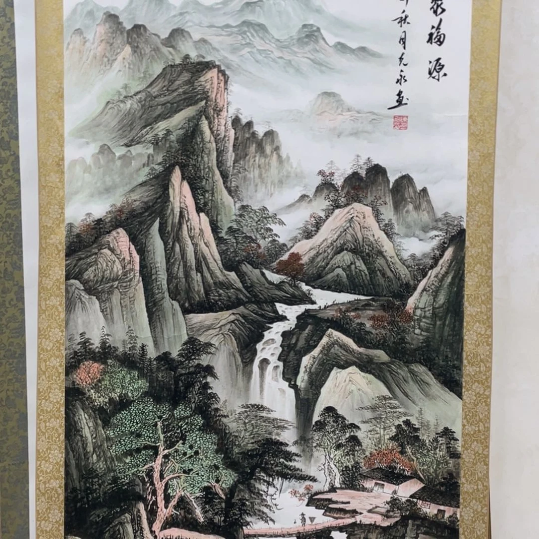 国画老师手笔手绘作品y