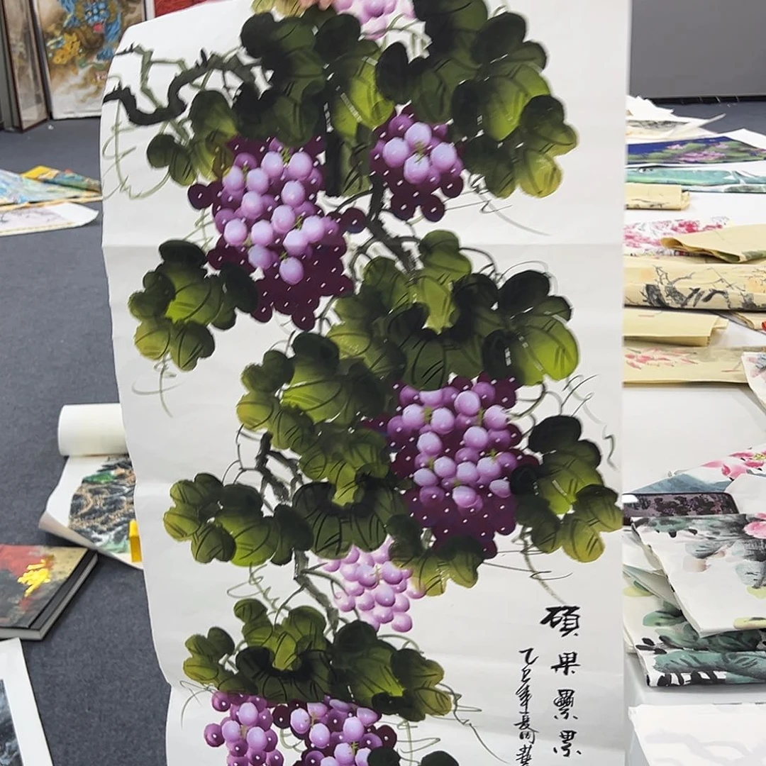 国画事事顺心如意万事如意万事如意