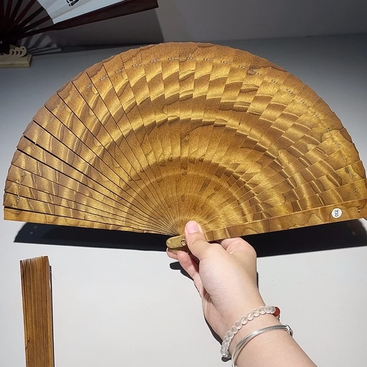金丝楠金丝楠木扇子21 730
