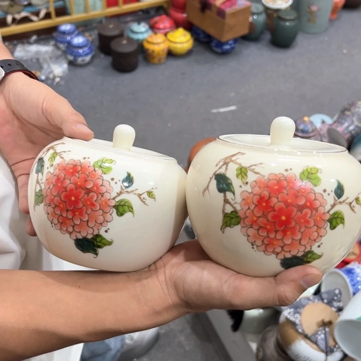 瑕疵福利品陶瓷茶叶罐