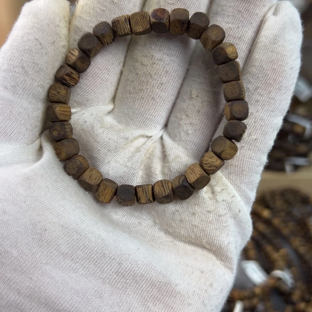 沉香沉香碎屑0.6方糖珠