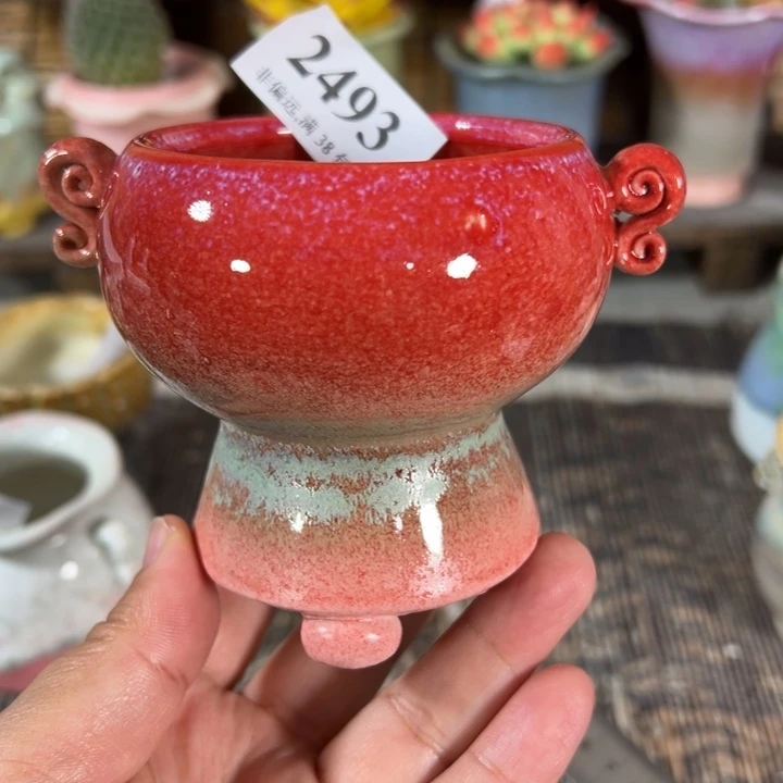 口6高8 手工花盆满30包邮