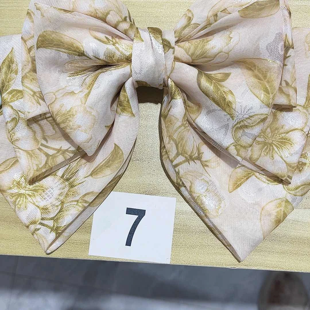 皮质铁合金蝴蝶结发夹