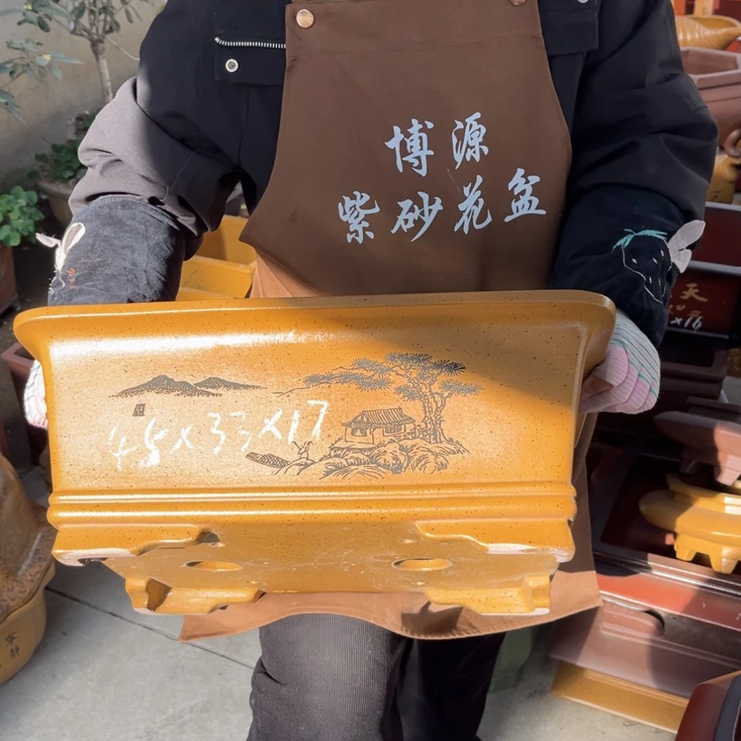 花盆紫砂盆景艺术