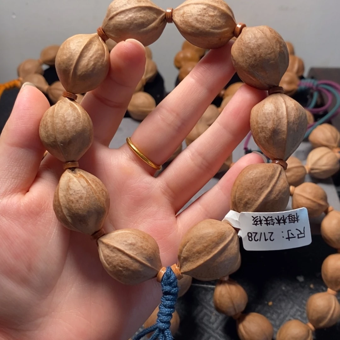 橄榄核手串/手链2128梅林铁三花橄榄核
