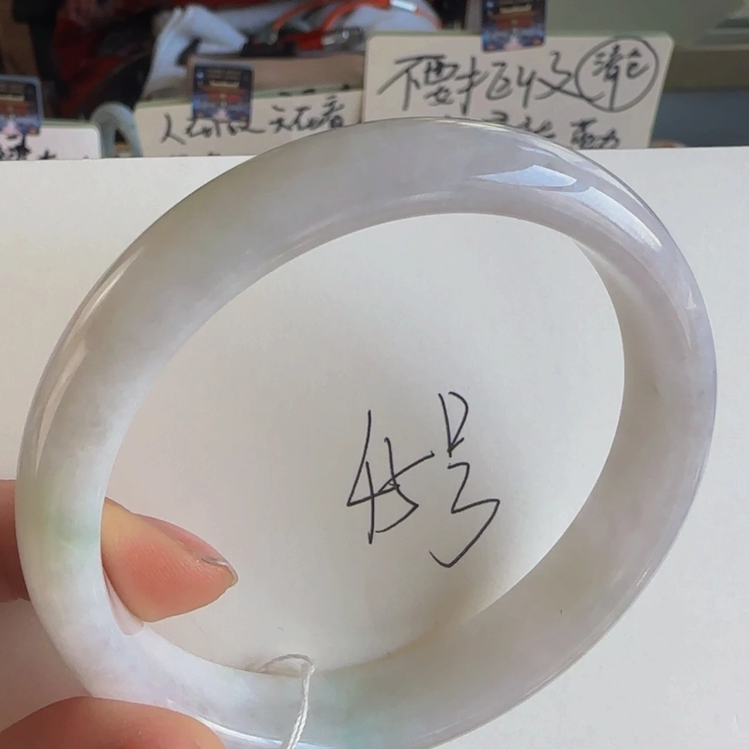 翡翠手镯未镶嵌福****机老坑64