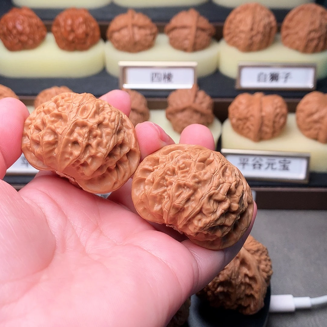 希***璐吊坠文玩核桃176号宫灯45