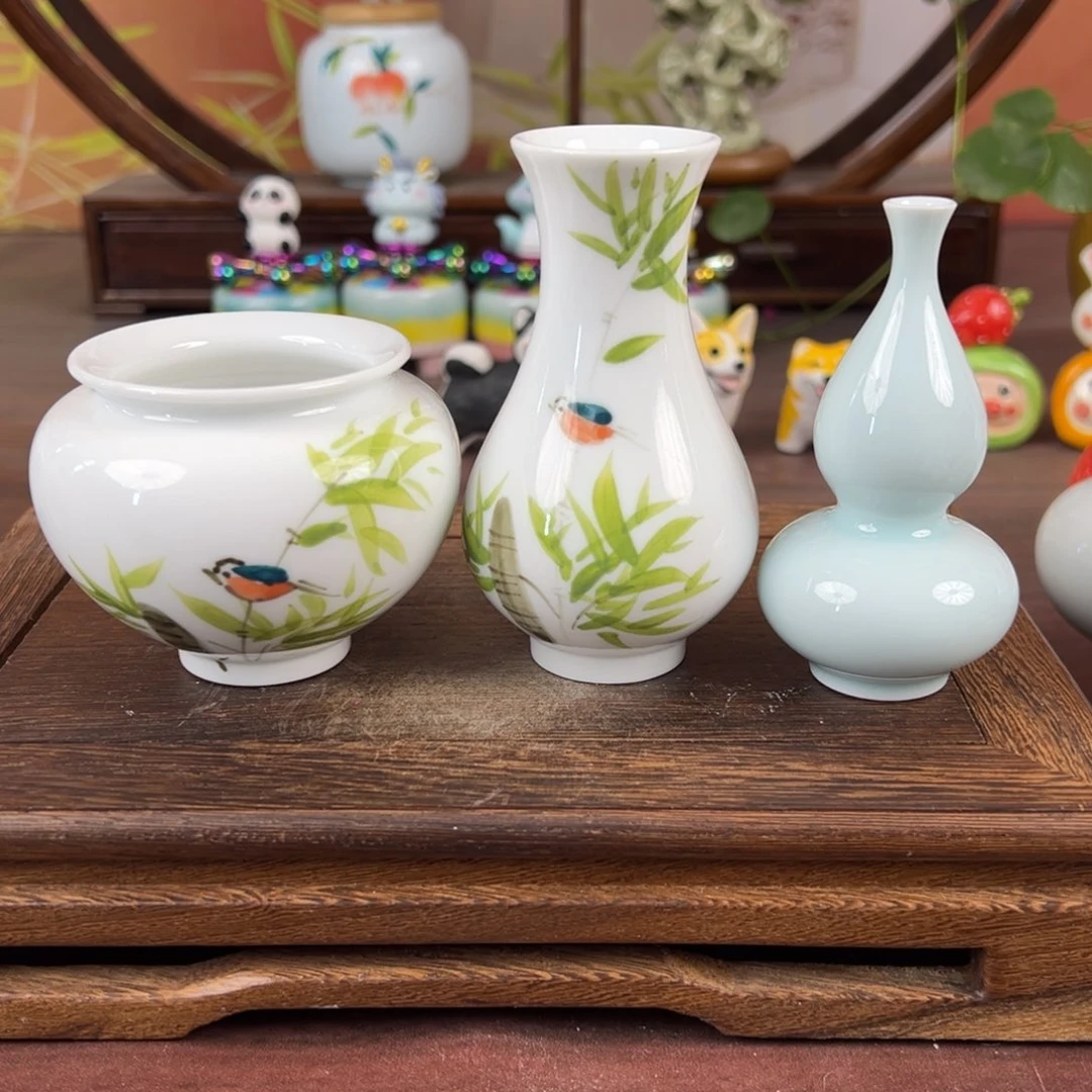 摆件一**变景德镇瓷器展在南京