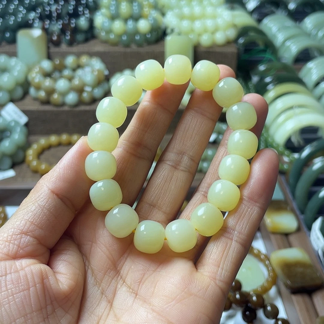 和田玉手链未镶嵌西*?