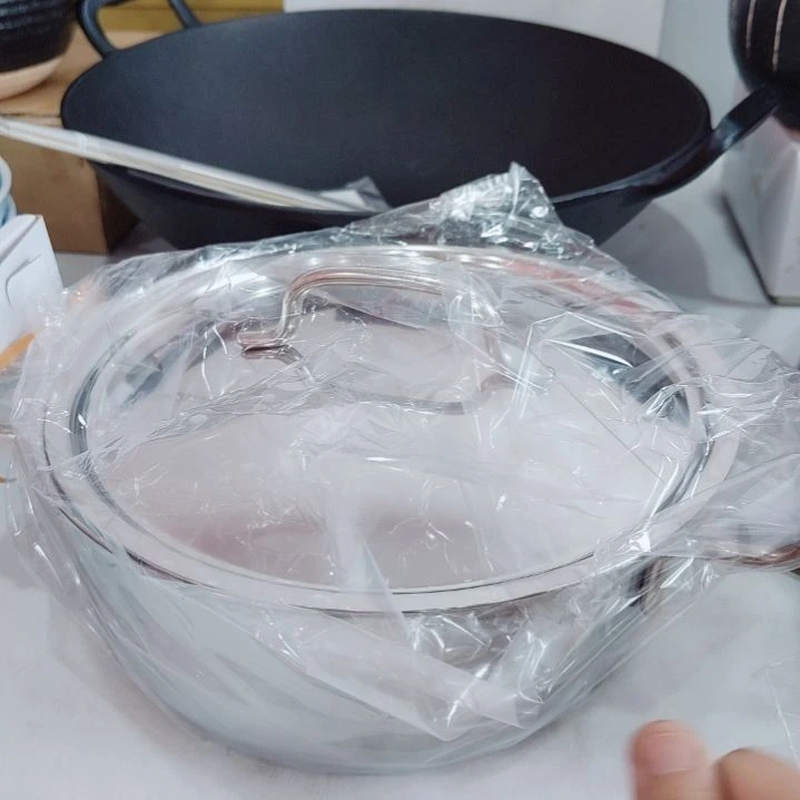 201不锈钢双把手22