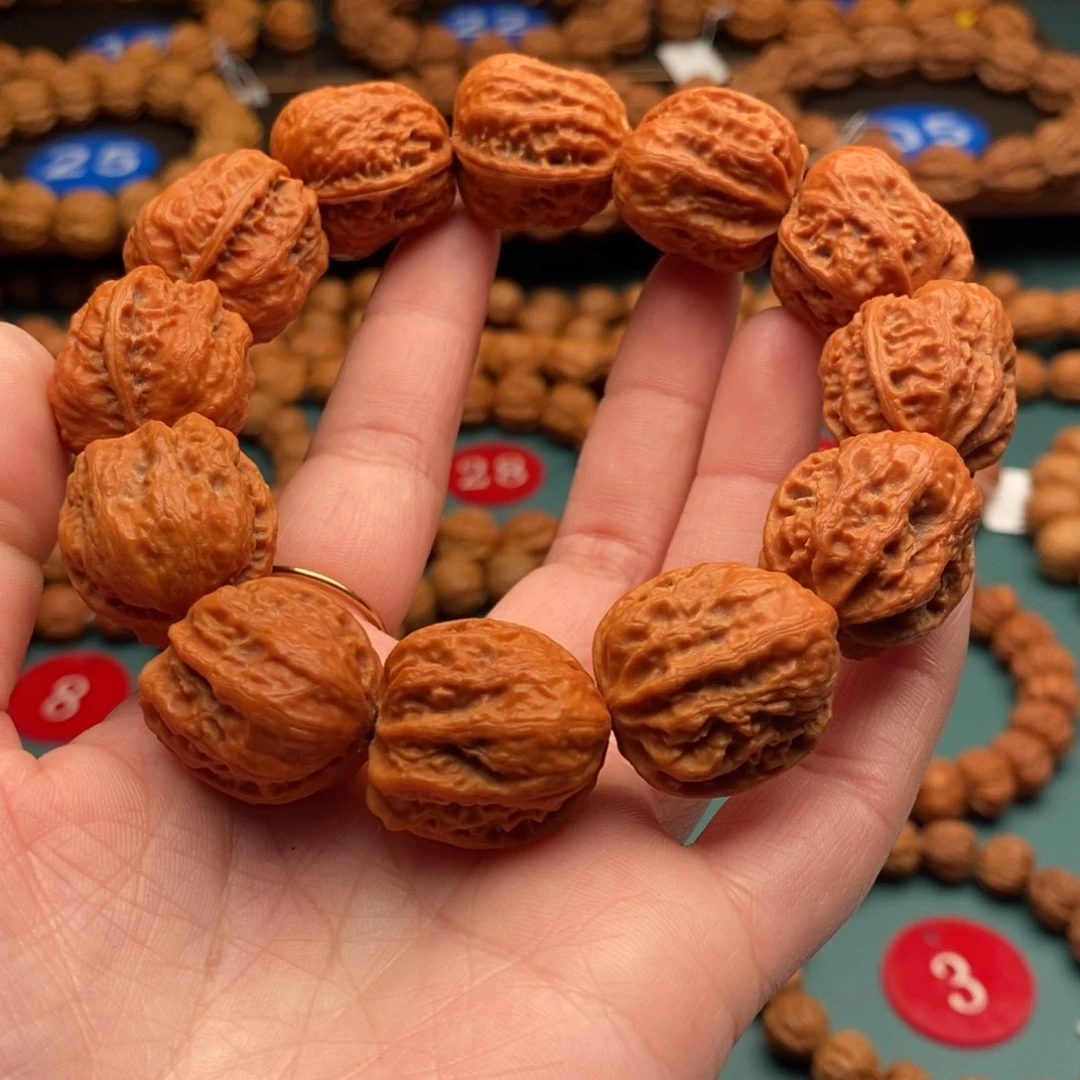 文玩核桃手串22尺寸蛙