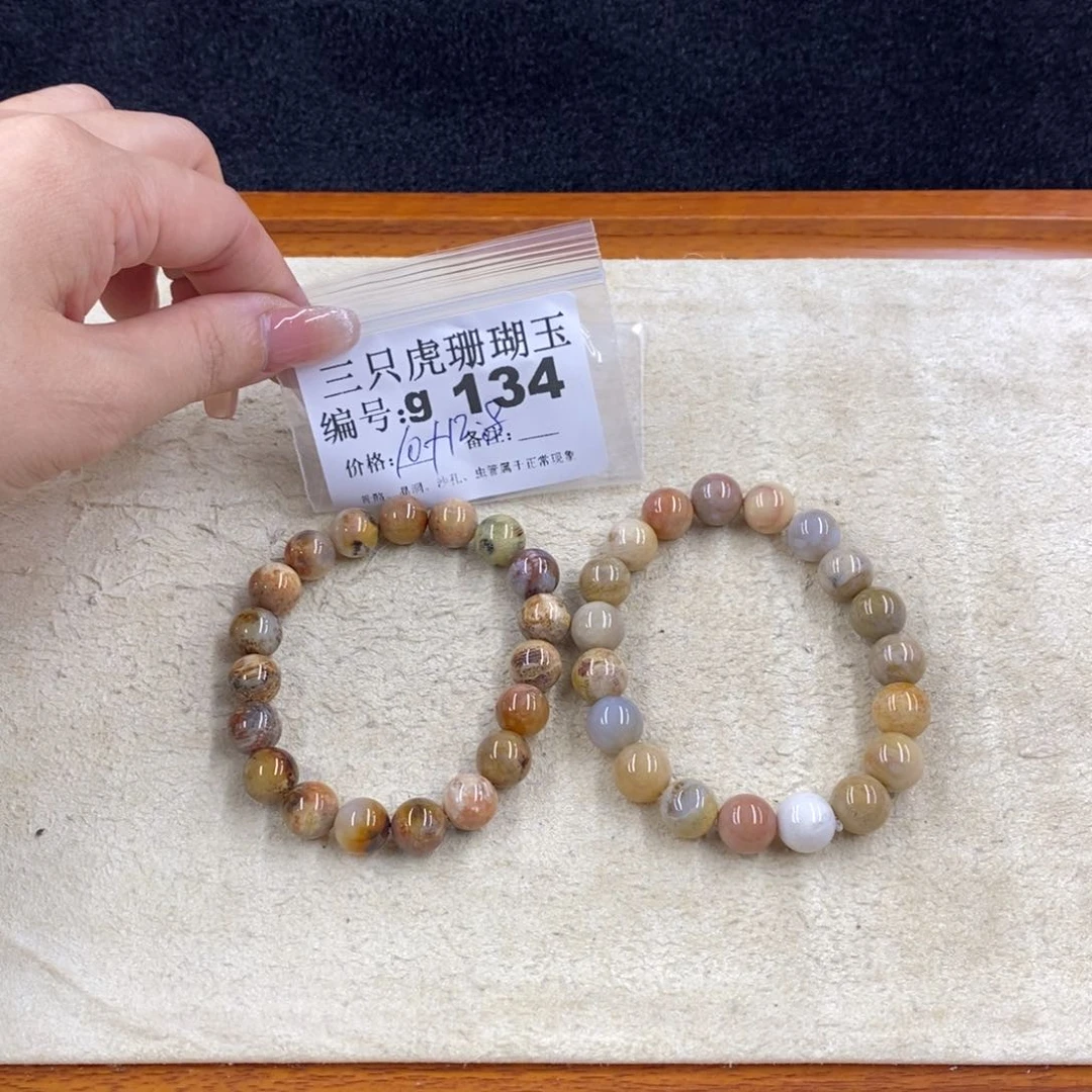 硅化珊瑚（珊瑚玉）未镶嵌1得*