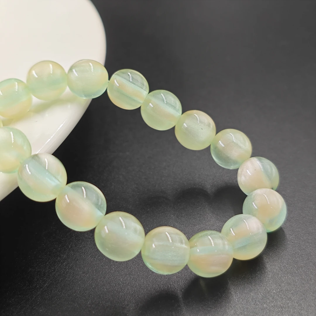 G434时尚潮流精品幻彩色树脂手链妈妈链